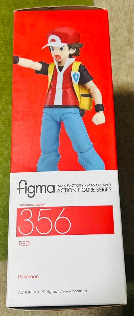 figma レッド　ポケモン　特典:ピカチュウ付き