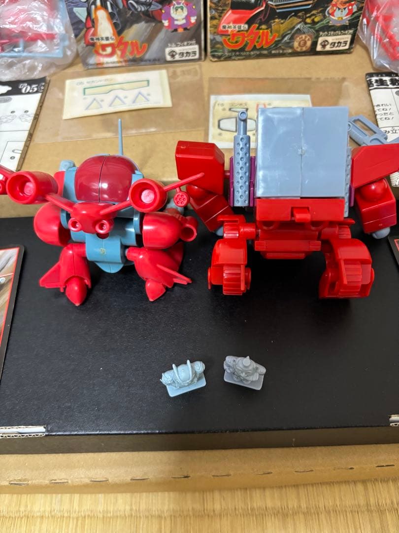 【当時物】魔神英雄伝ワタル2体セット19コンボス&05セカンドガン 箱説カード付