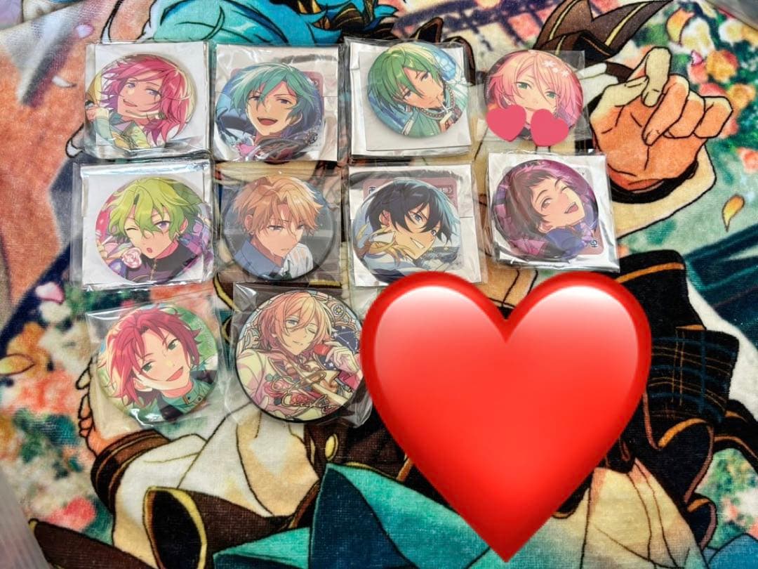 あんスタ　イベコレ　フィーチャー　缶バッチ