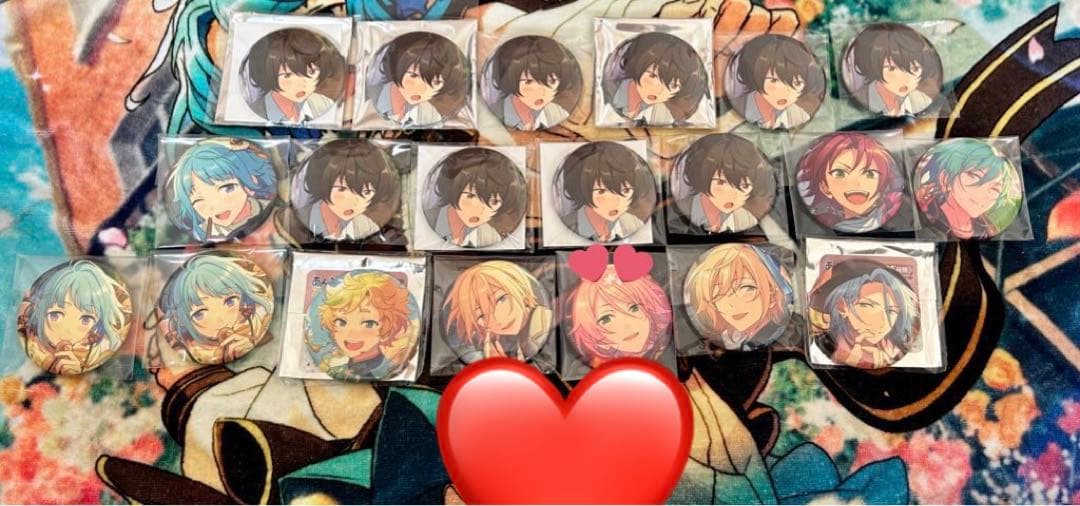 あんスタ　イベコレ　フィーチャー　缶バッチ