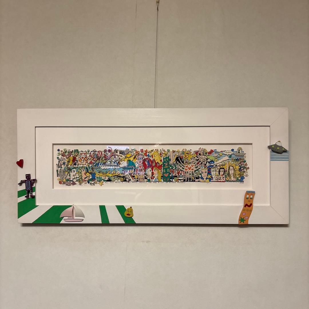 JAMES RIZZI シルクスクリーン A/P