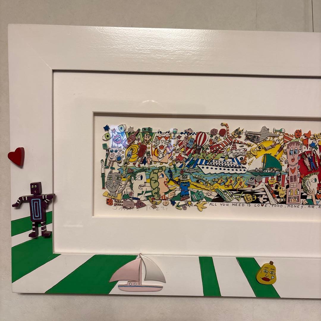 JAMES RIZZI シルクスクリーン A/P