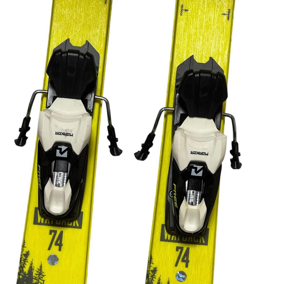 K2 WAYBACK 74 167 バックカントリー　MARKERビンディング