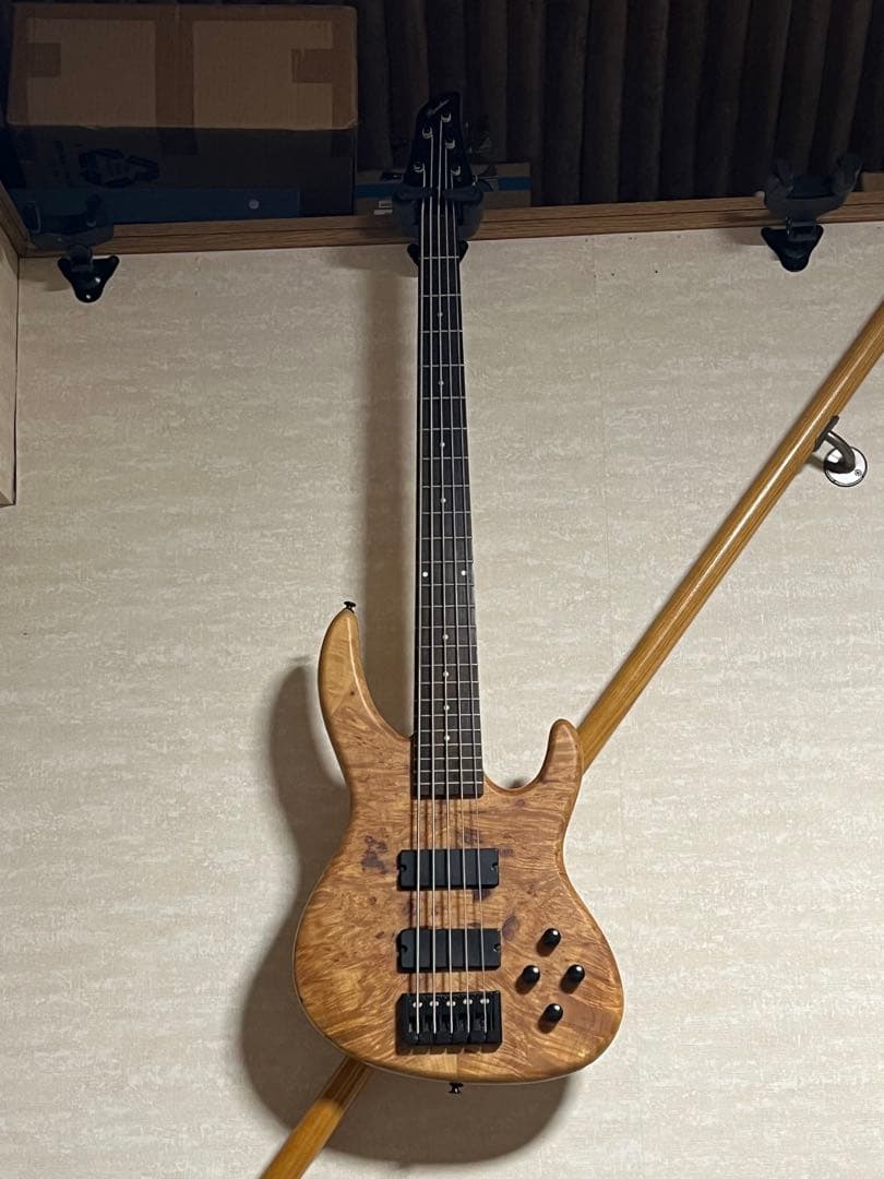 限定生産モデル　Bacchus BOB-1100 BM　バッカス　５弦ベース