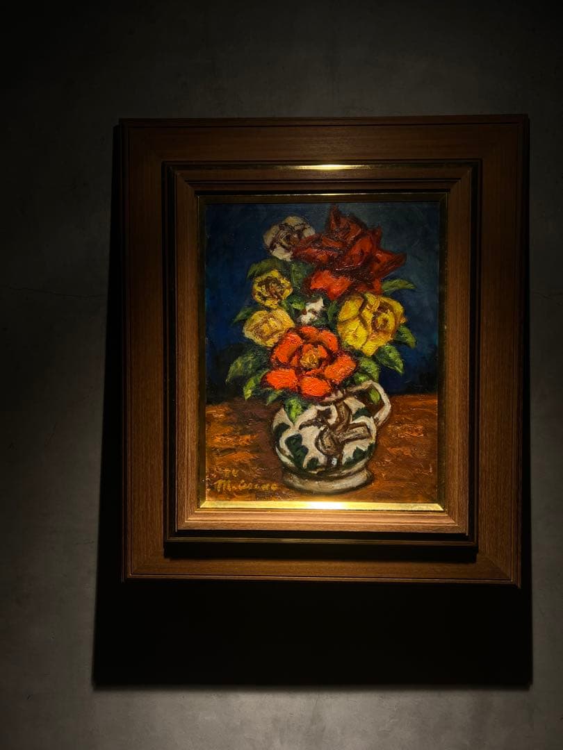 他の方発送×1984 m.asano 【薔薇】肉筆油彩画