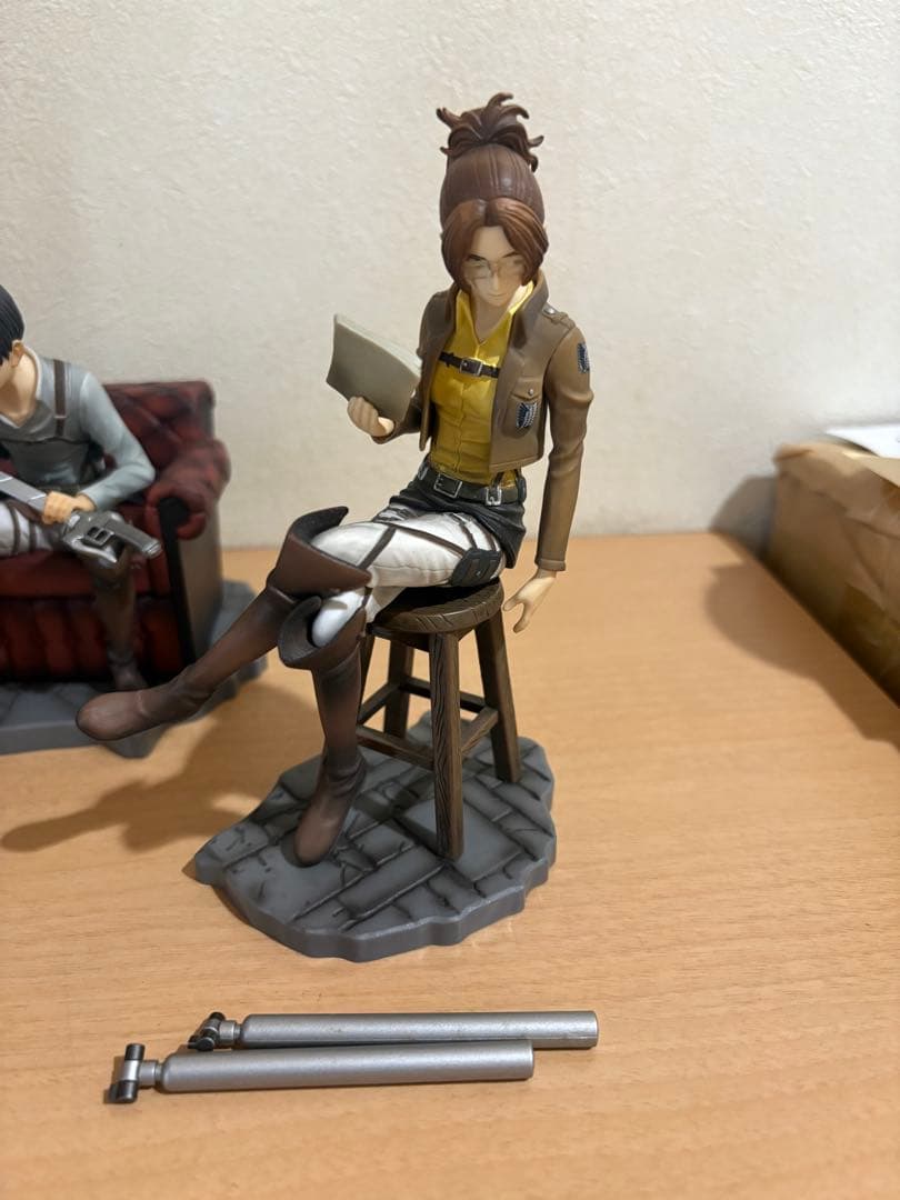 一番くじ 進撃の巨人 自由への進撃 エレン リヴァイ ハンジ ミケ ミカサ 5種