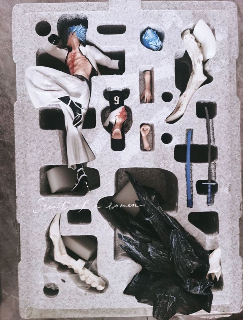 BLEACH 黒衣少年図グリムジョー 1/6ガレージキット ガレキ スタチュー⑧