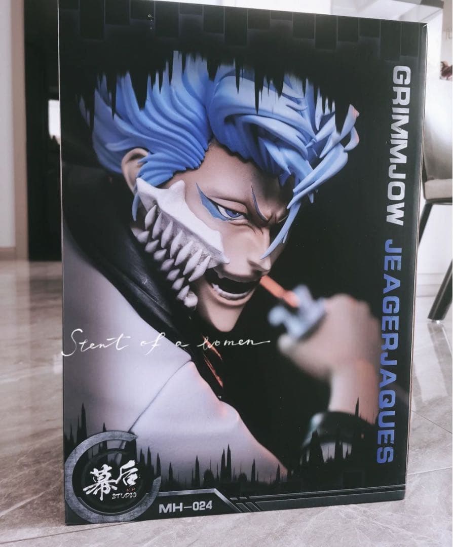 BLEACH 黒衣少年図グリムジョー 1/6ガレージキット ガレキ スタチュー⑧