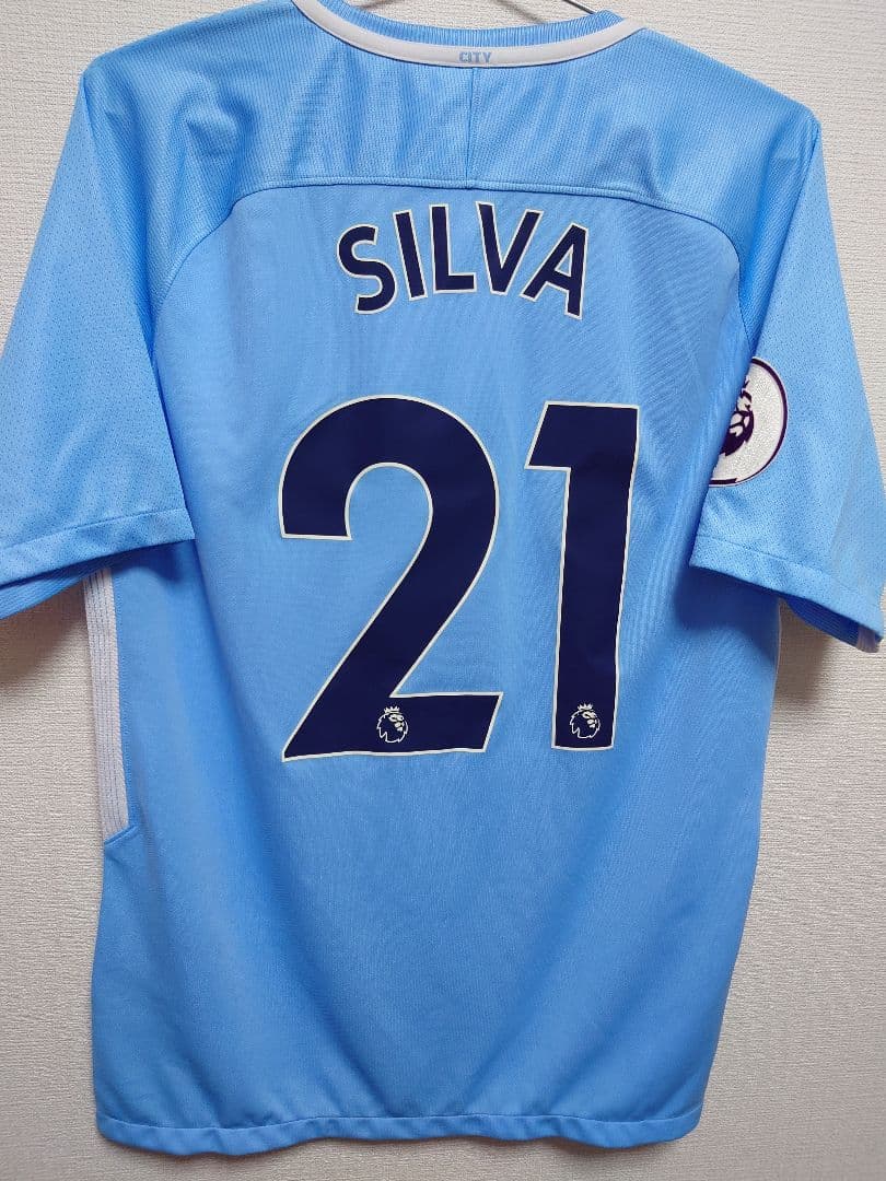 NIKE　2017〜18 マンチェスターシティ　ダビド・シルバ