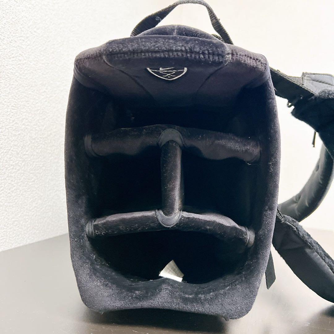 希少 ナイキ ゴルフスタンドキャディバッググリーン 8.5型〜9型4分割フード付