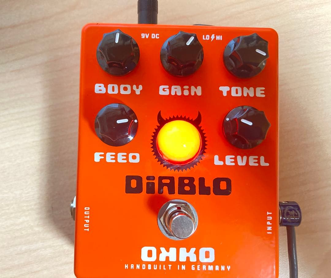 Okko Diablo ギターオーバードライブ