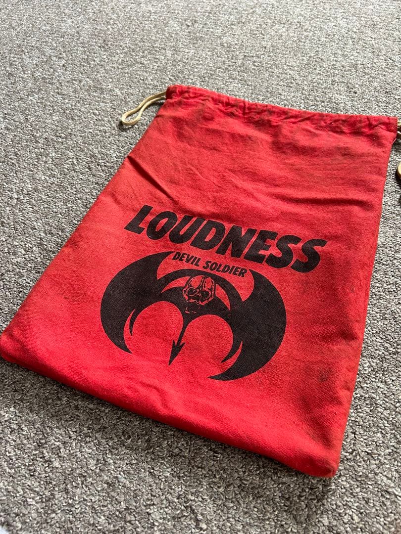 昭和 レトロ ラウドネス 袋 巾着 カバン バッグ