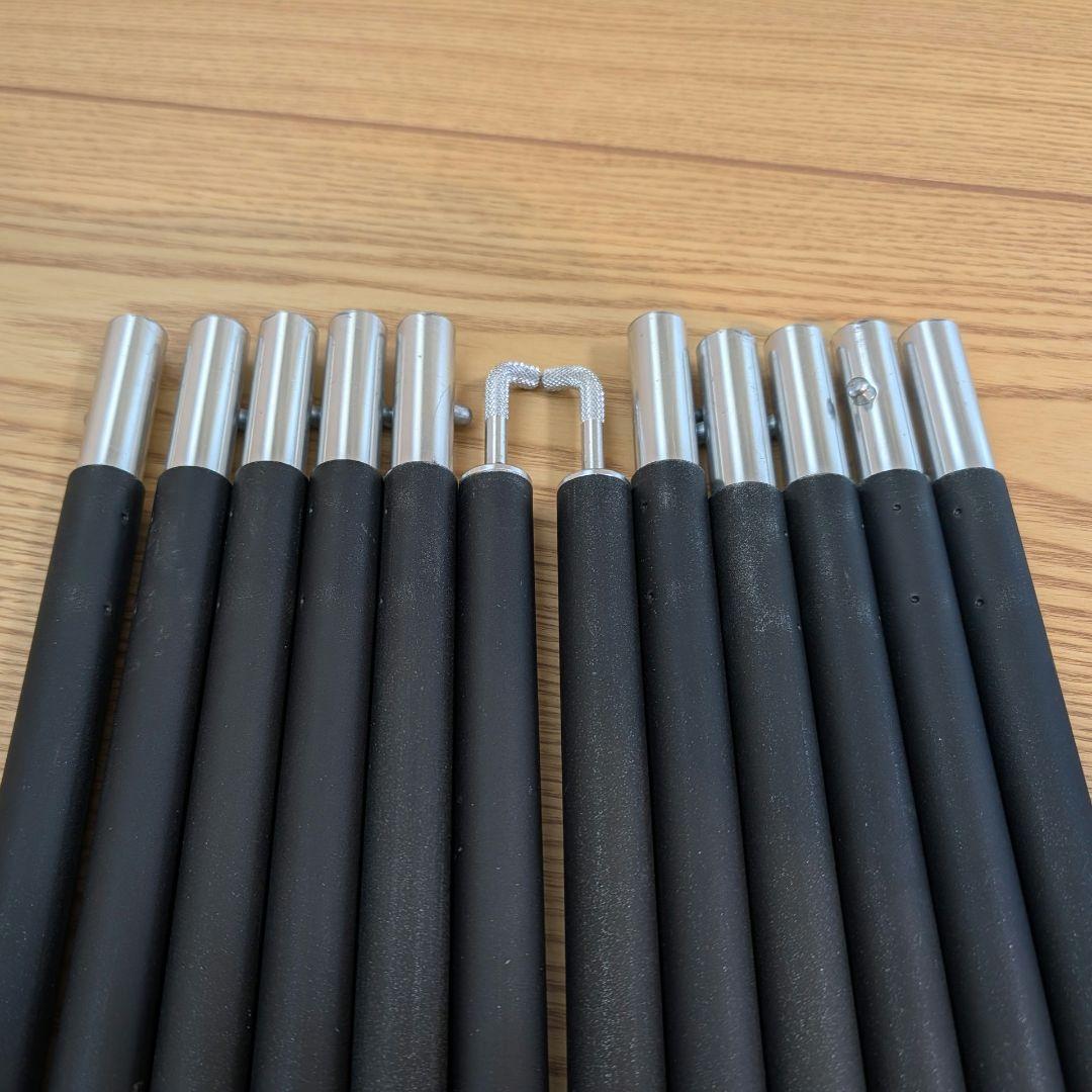 廃盤貴重！DOD フタマタノサソイS +コンパクトタープポール　セット