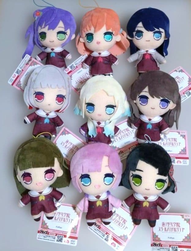 ラブライブ！蓮ノ空女学院スクールアイドルクラブ　きゅるまるぬいぐるみ①、②、③