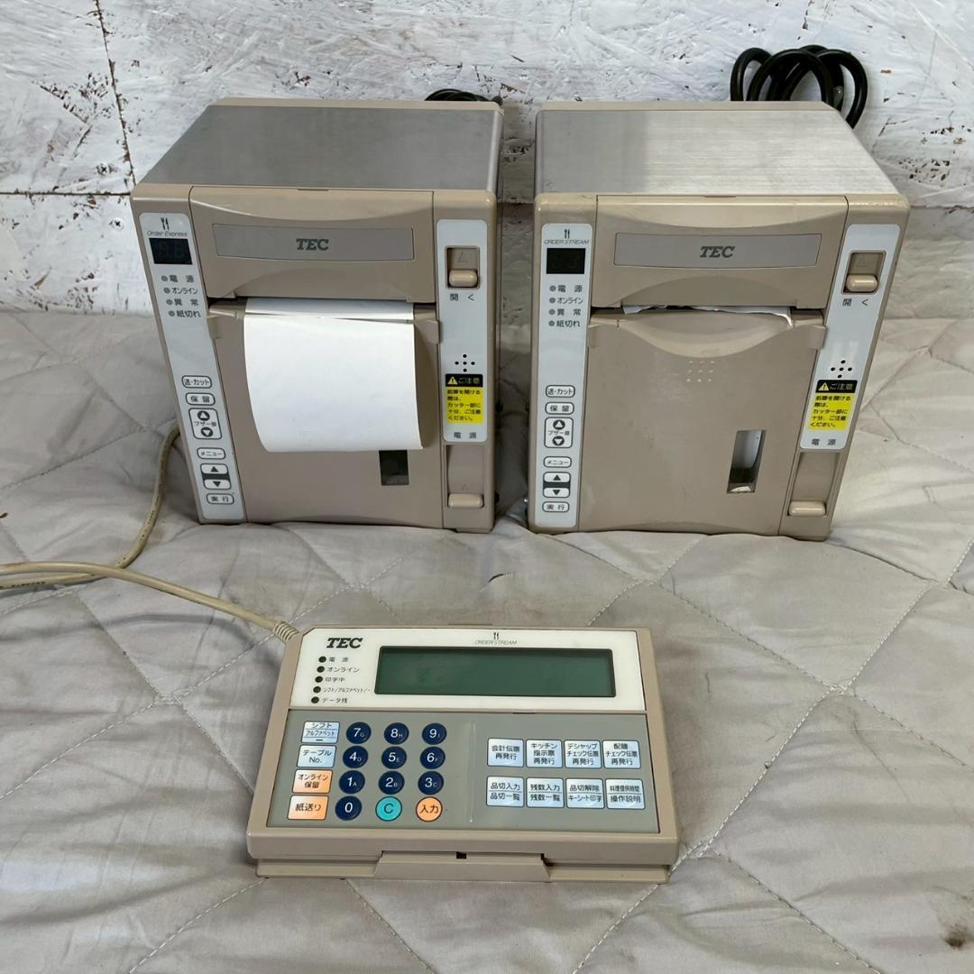 TEC リモートプリンタ 操作パネル KBDKCP-100 など A0497