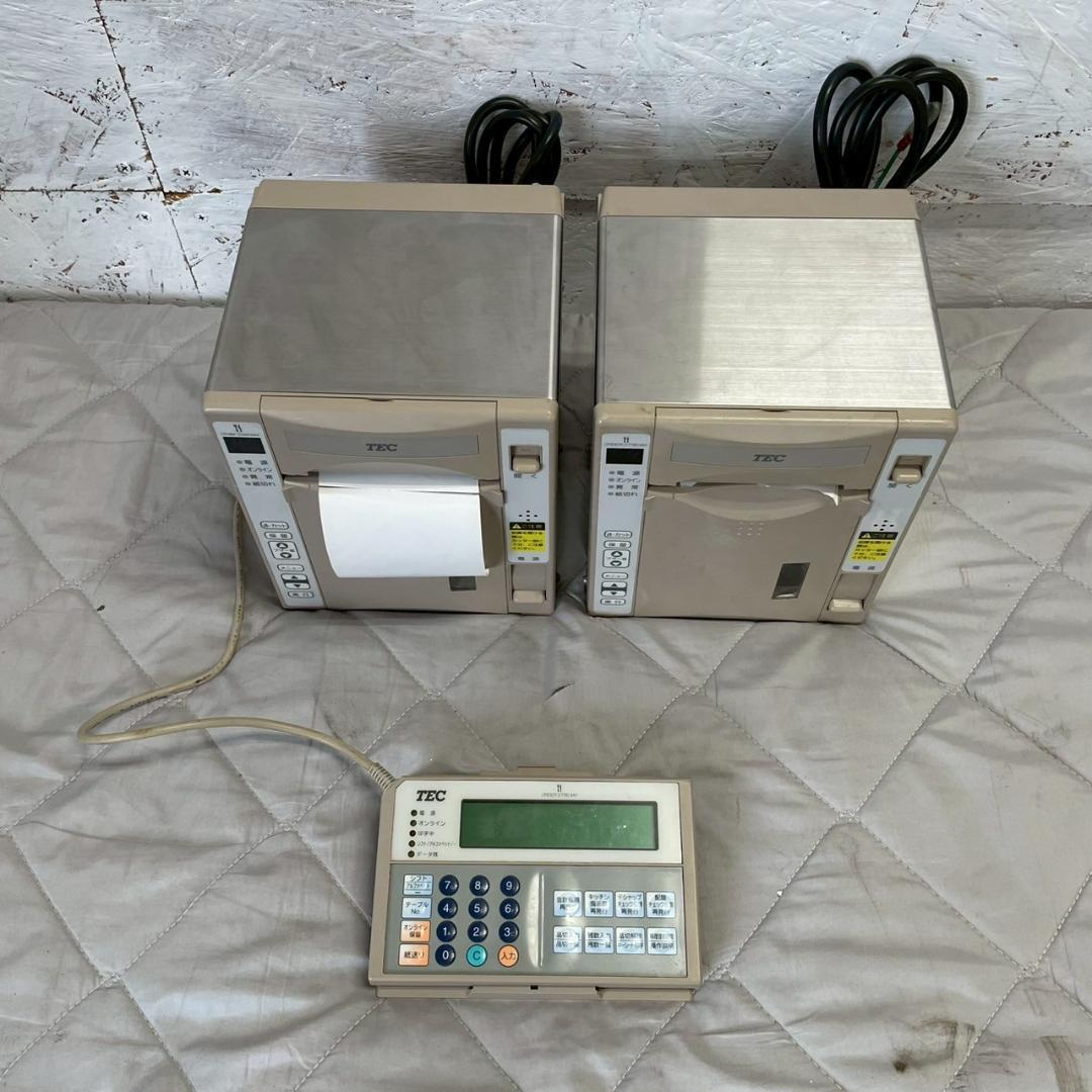 TEC リモートプリンタ 操作パネル KBDKCP-100 など A0497