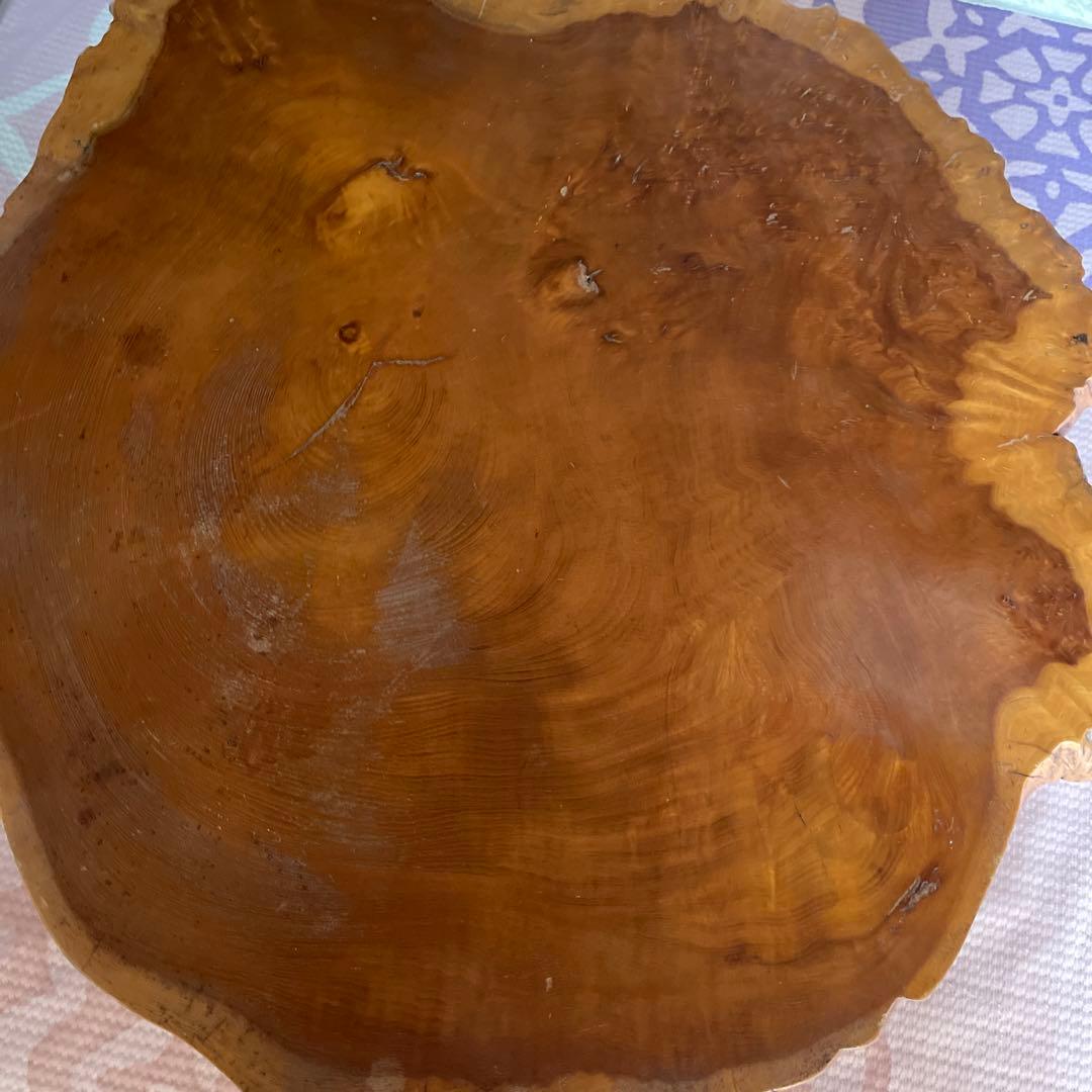 天然木製座卓 昭和レト写真追加しました