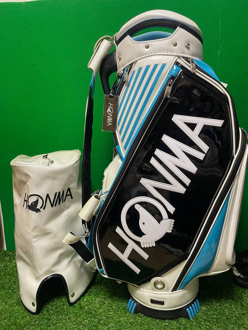 美品‼️ ホンマ プロツアーカート 3点式 キャディバッグ 9.5型