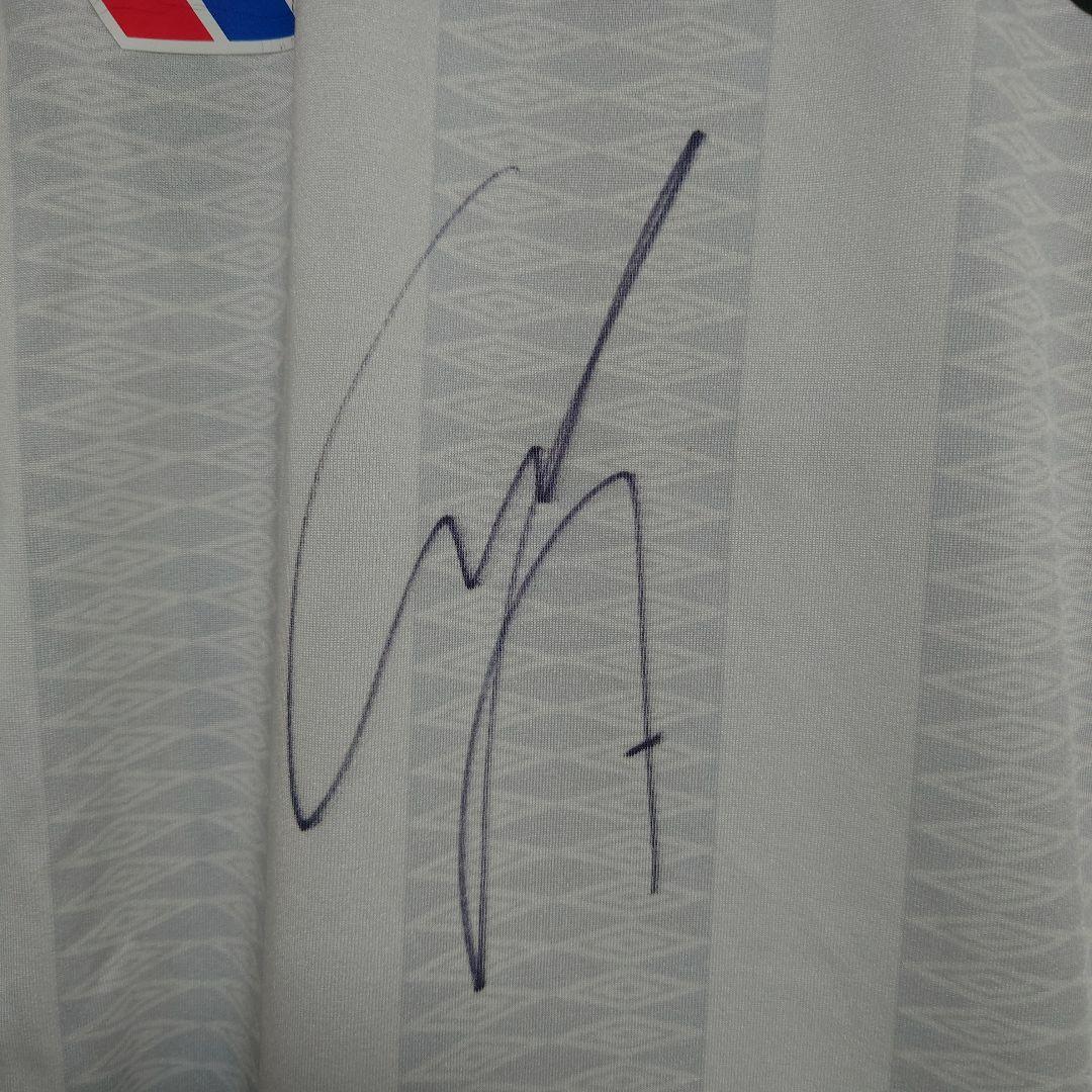 【サイン入】2003 ガンバ大阪 Umbro 3rdユニフォーム 遠藤 宮本