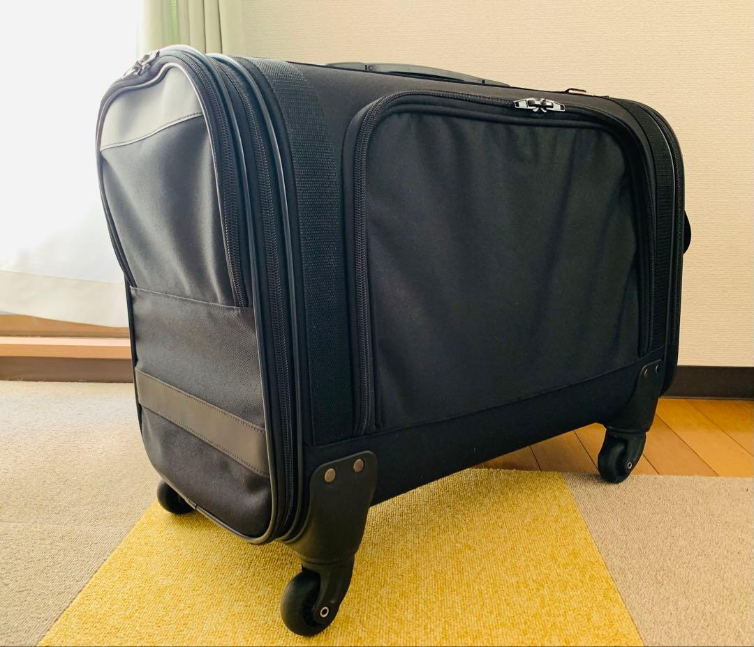 美品 OFT ペット キャリーバッグ L 12kgまで対応 3WAY キャスター