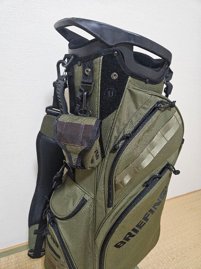 BRIEFING ブリーフィング スタンドキャディバッグ スコープケースセット