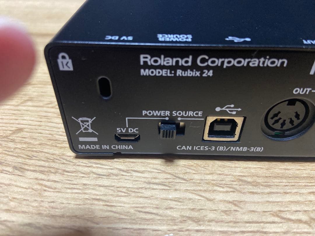 美品Roland Rubix 24 USBオーディオインターフェイス