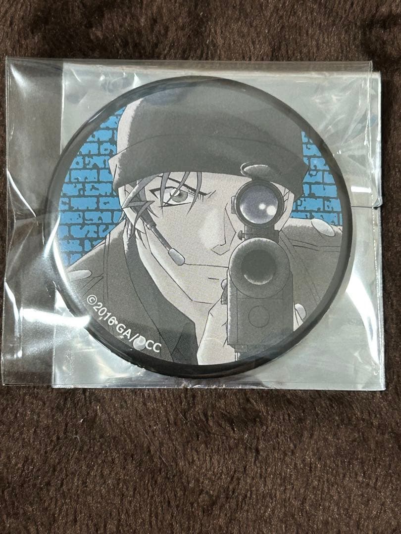 名探偵コナン　赤井秀一　ラフォーレ　缶バッジ