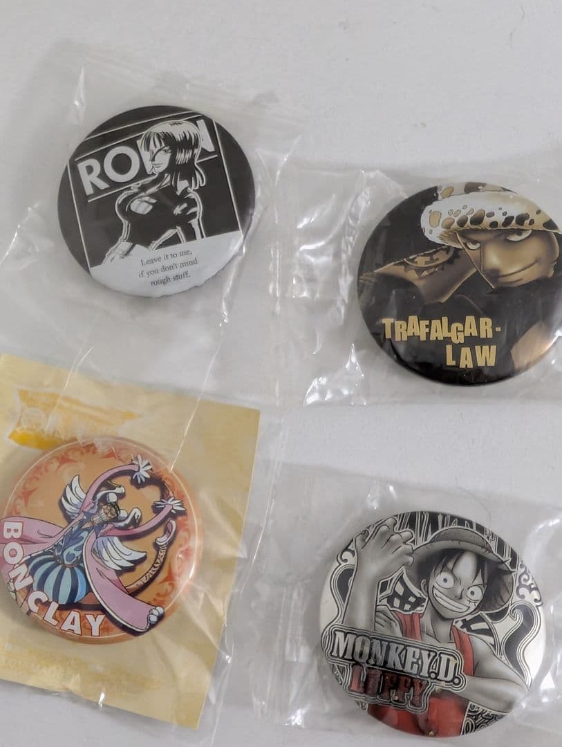 激レア　未開封　ワンピース　初期　缶バッジ　まとめ売り
