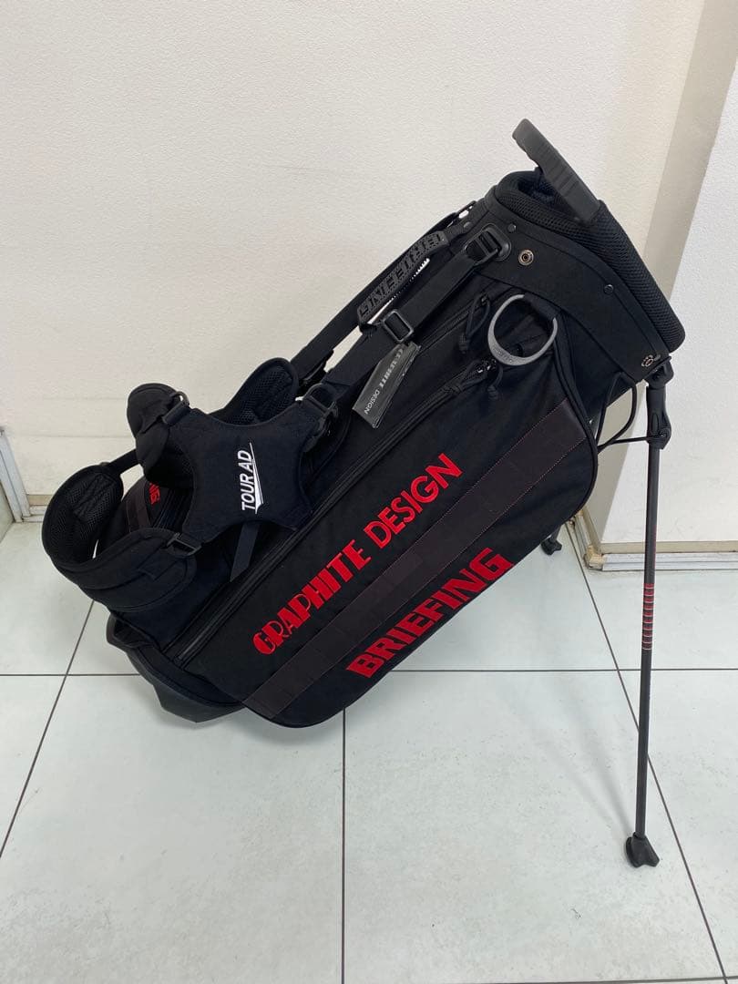 希少　ブリーフィング ×グラファイトデザイン　キャディバッグ　レア