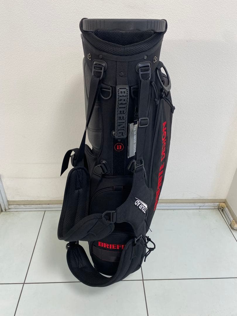 希少　ブリーフィング ×グラファイトデザイン　キャディバッグ　レア