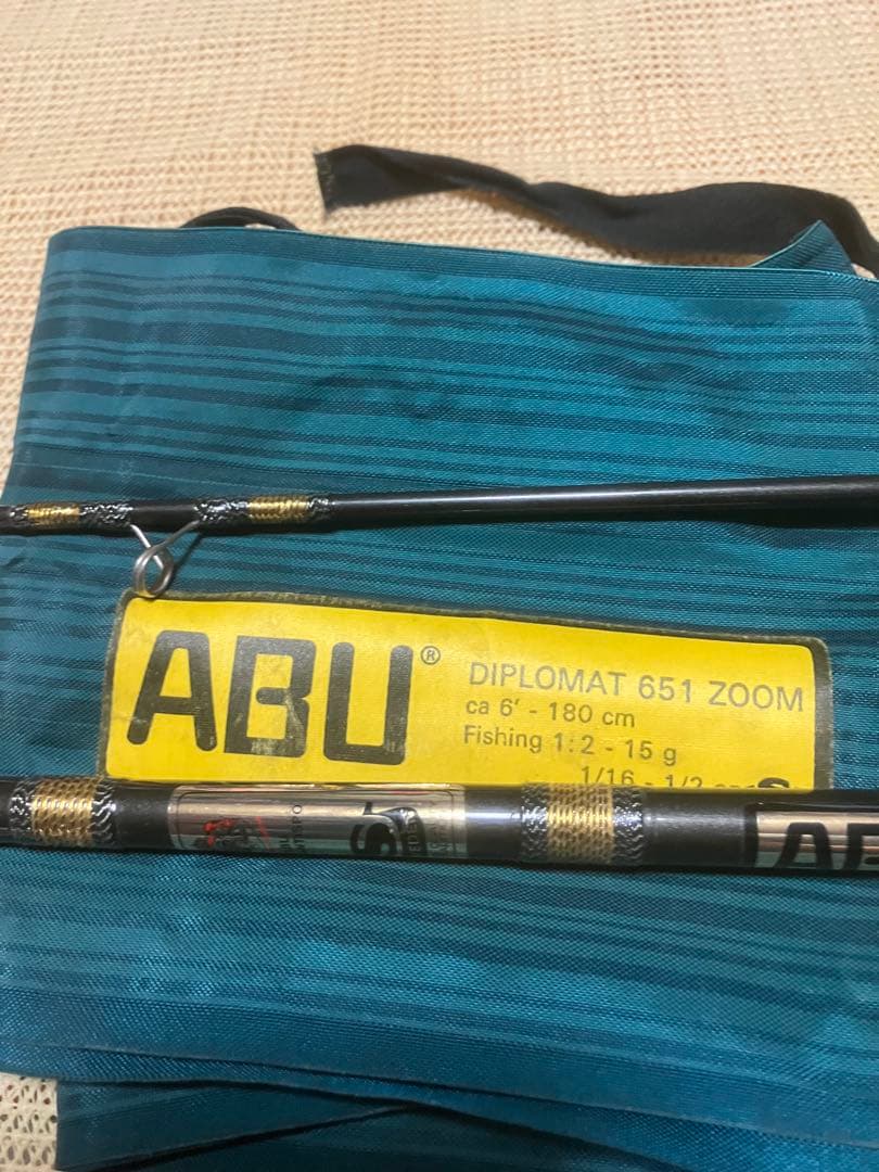 ロッド ABU diplomat 651 zoom svangsta