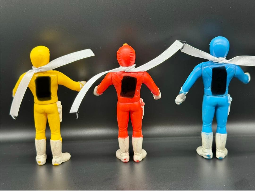 ポピー　ソフビ　サンバルカン　当時物　記名あり　フィギュアのみ　詳細は説明欄