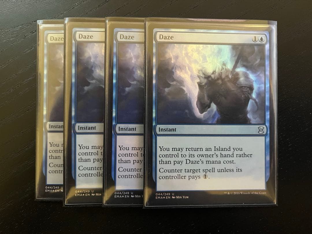 MTG 目くらまし 英語 foil 4枚 EMA