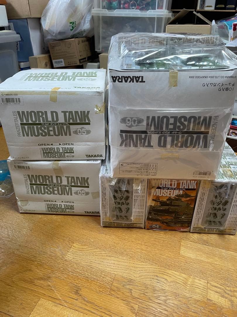 WORLD TANK MUSEUM 04 05 06ミニチュア戦車　65台セット