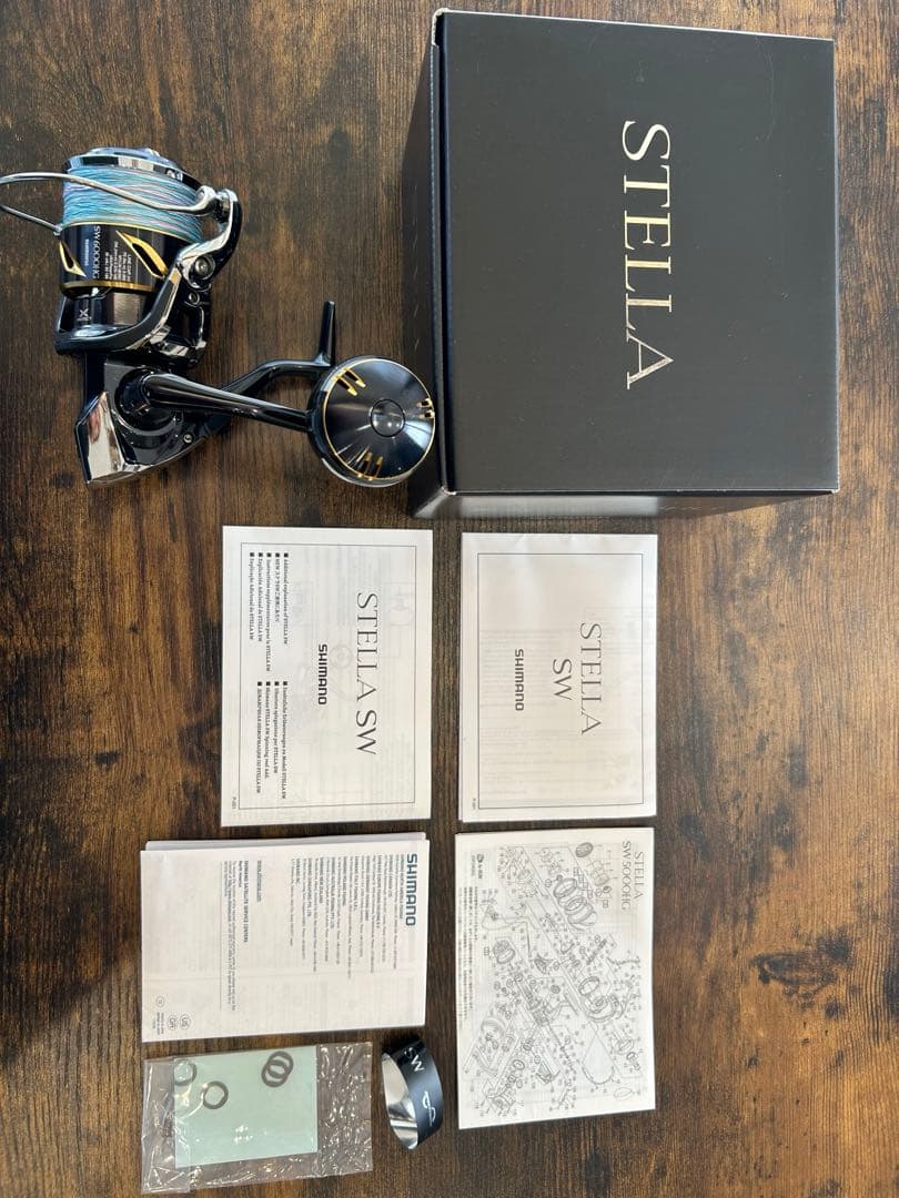 断捨離 シマノ ステラ SW6000HG 美品　PE3号300m付き