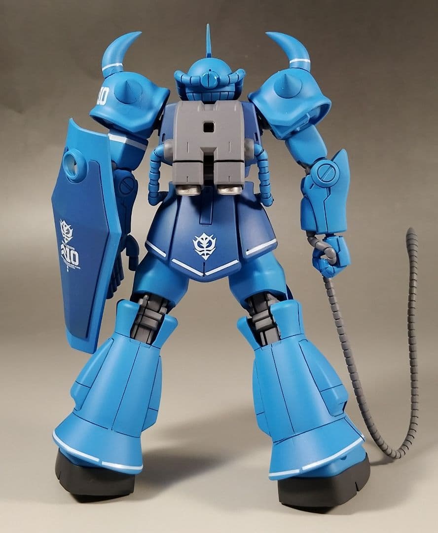 HG HGUC 1/144 グフ 改修 全塗装 完成品 ランバ・ラル