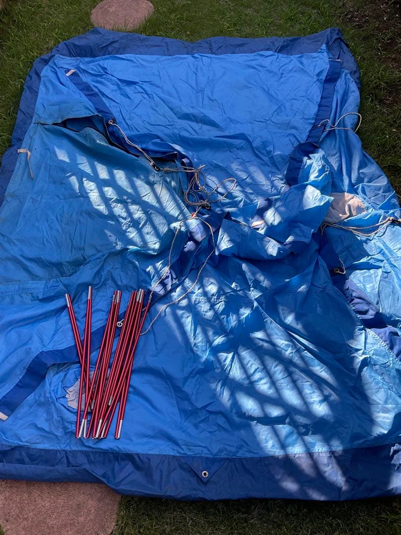 青いエスパース ヘリテイジ社 テント 2〜3人用