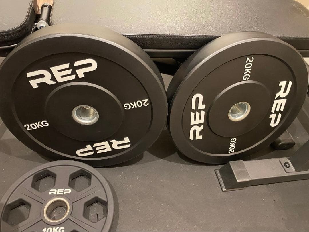 REP 20KG ダンベルプレート 2枚セット