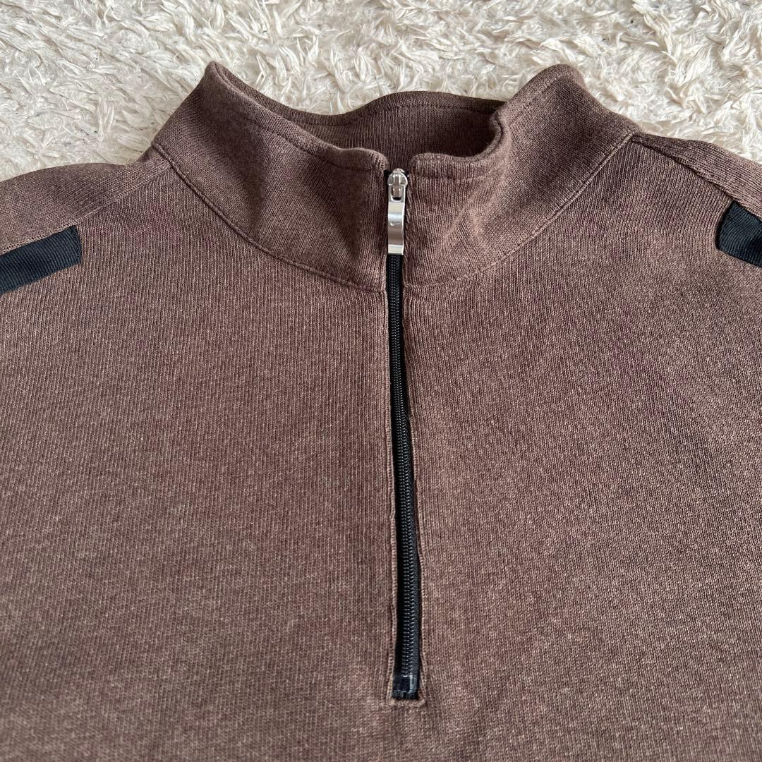 ナイキゴルフ/ハーフジップスウェット/茶系