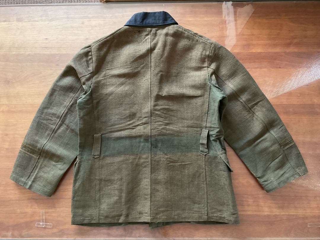 ミッちゃん戦争遺物！戦時下の「警防団」制服〔略帽/上着/ズボン〕３点セット