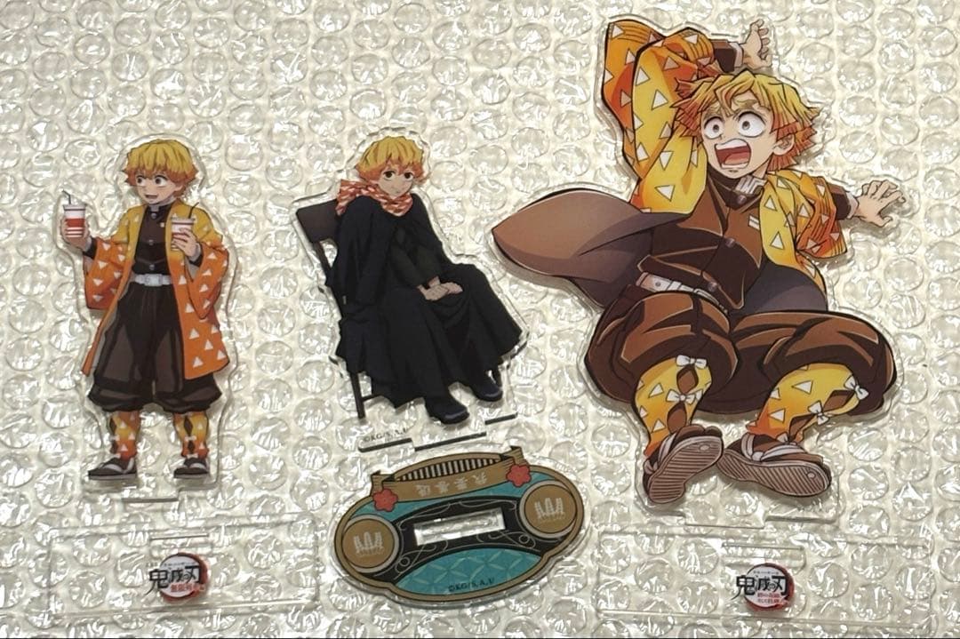 鬼滅の刃【AGF2023】我妻善逸　アクリルマスコット　アクスタ　まとめ売り