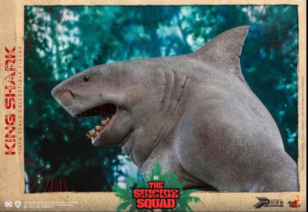【新品未開封】パワー・ポーズ ザ・スーサイド・スクワッド キングシャーク 1/6