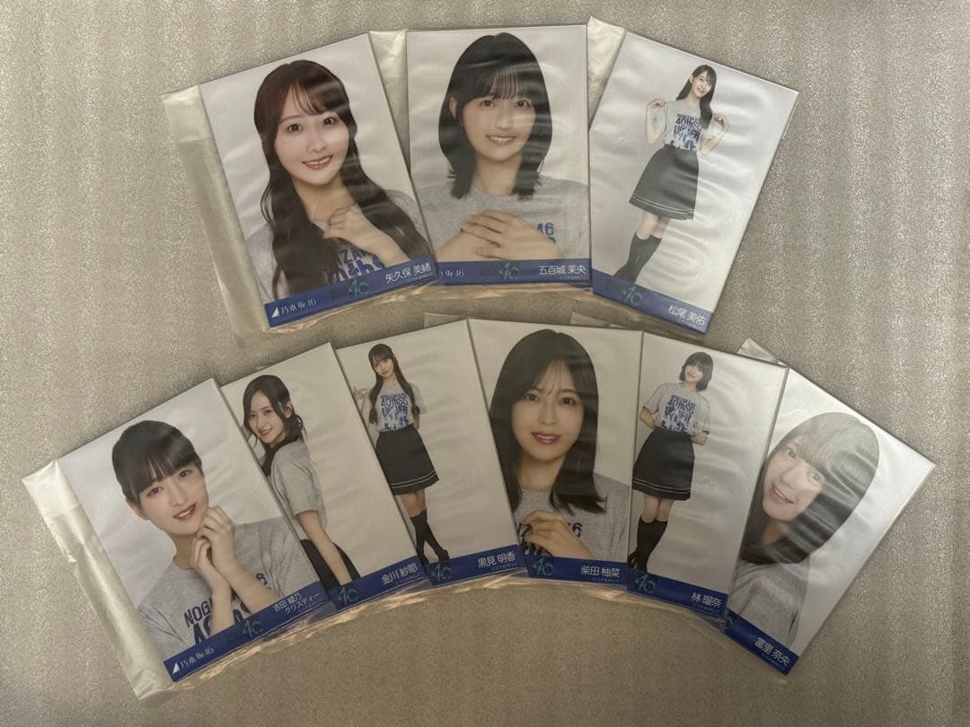 乃木坂46 40thSG アンダーライブ 会場限定生写真　未開封 ライブTシャツ