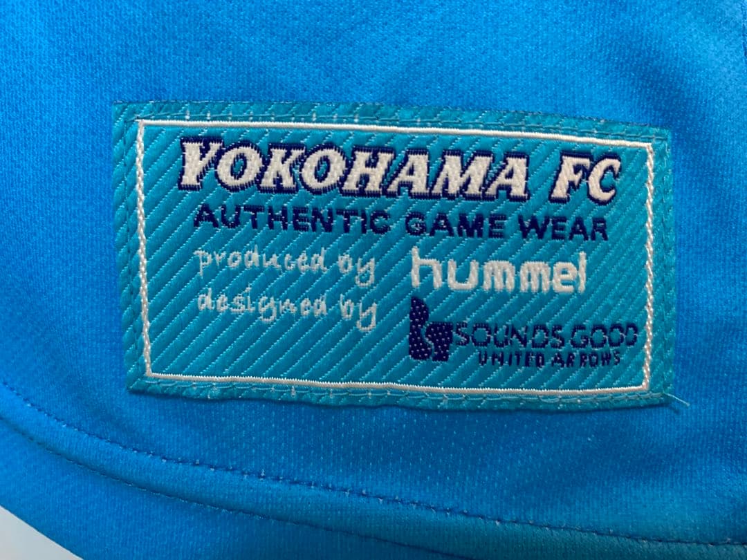 横浜FC hummel 2008 オーセンティックユニフォーム日本製　新品未使用