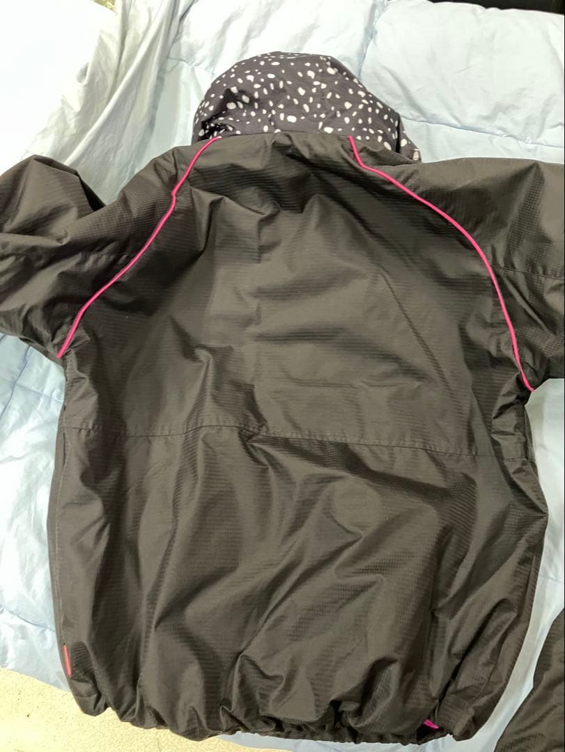 Woods 子ども用スキーウェア 黒/ピンク170cm