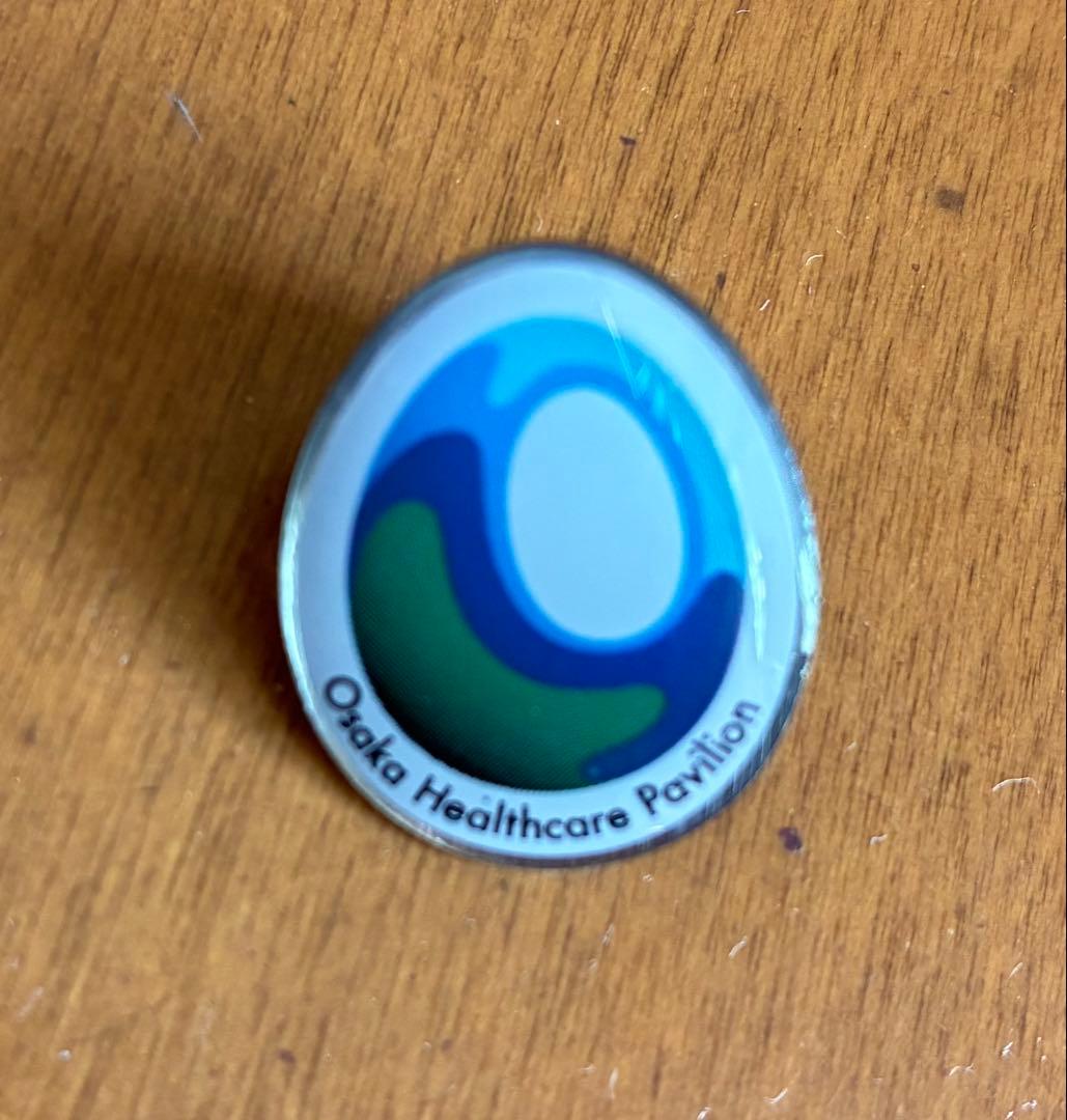 大阪ヘルスケアパビリオン 扇子とピンバッジセット、コースター