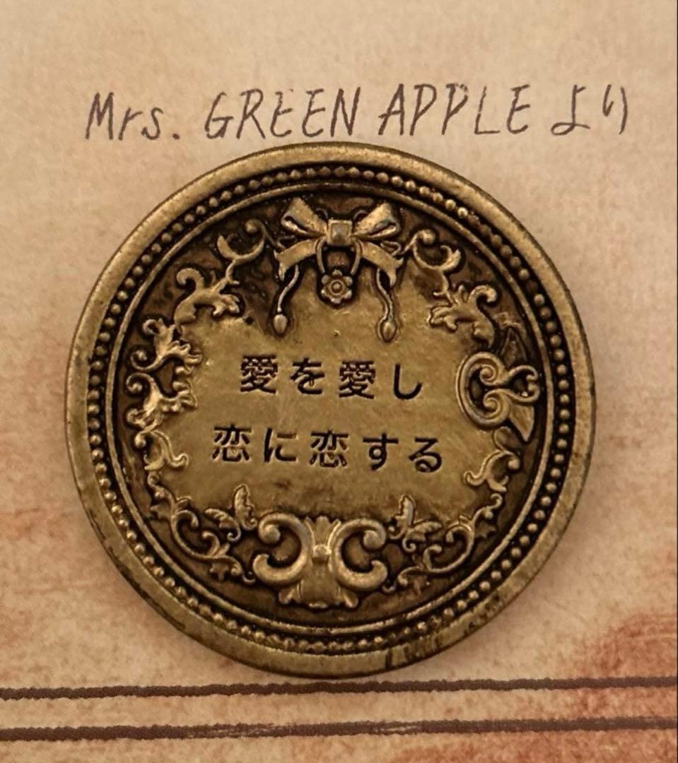 Mrs.GREEN APPLE10周年記念メダル