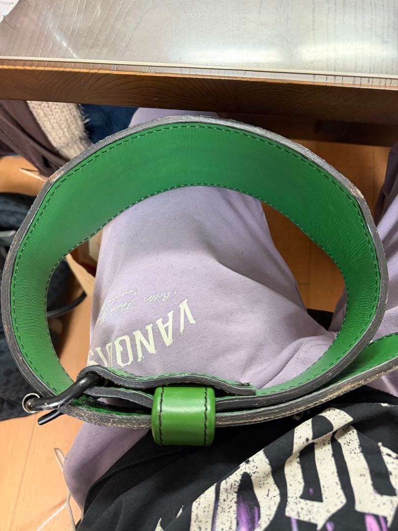 10FIT 緑色トレーニングベルト