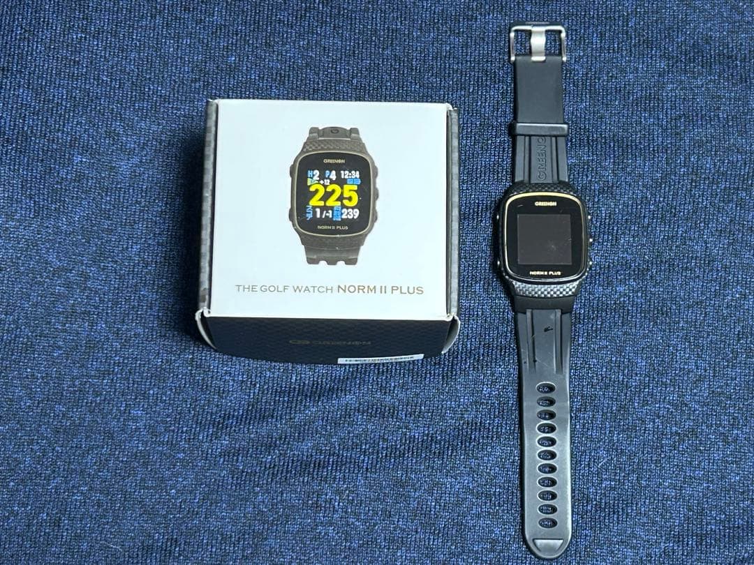 保護フィルム貼付済グリーンオンNORM II PLUS（ブラック）ノルム2プラス