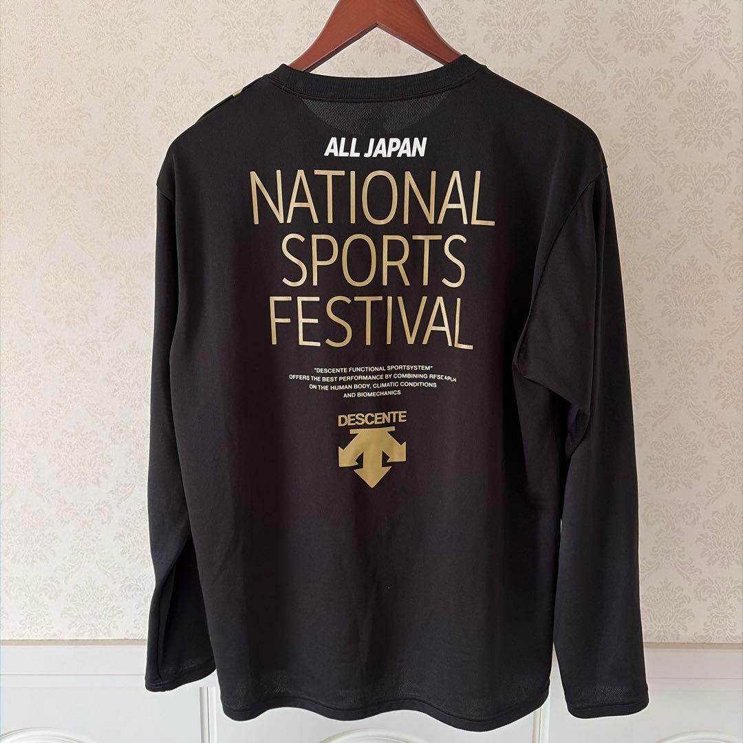 デサント　インターハイ　国体　シャツ　ロンT